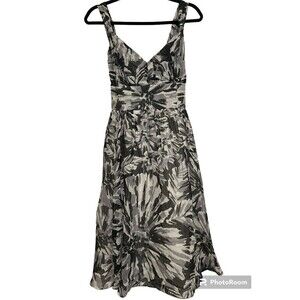 Teri Jon Black and White Mini Dress